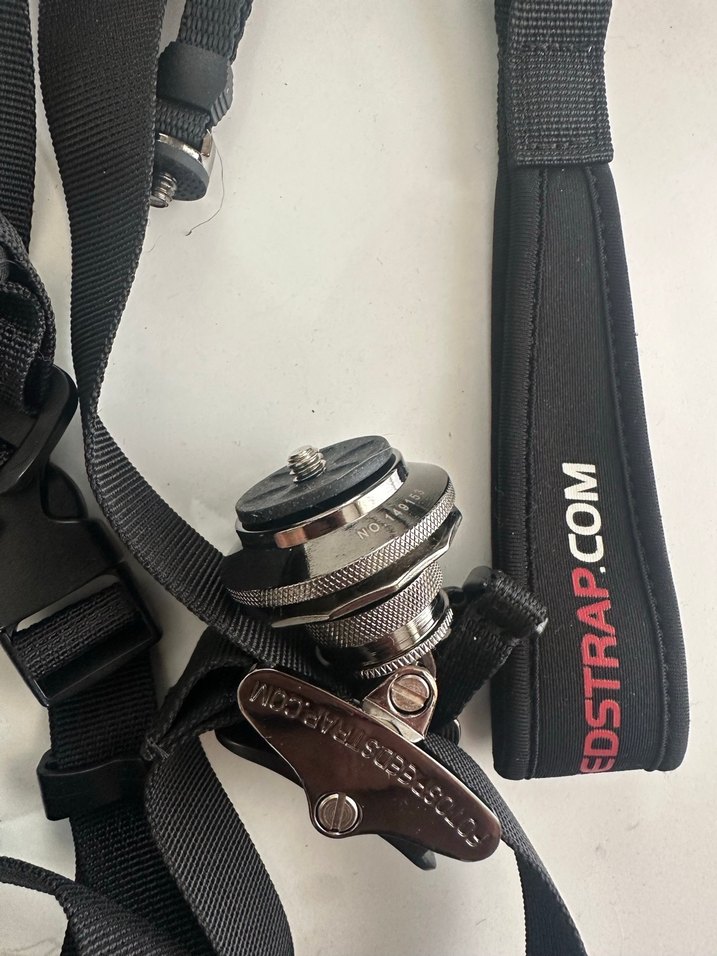 Gri Fotoğraf Makinesi Omuz Askısı 15kg'a Kadar - Görsel 4