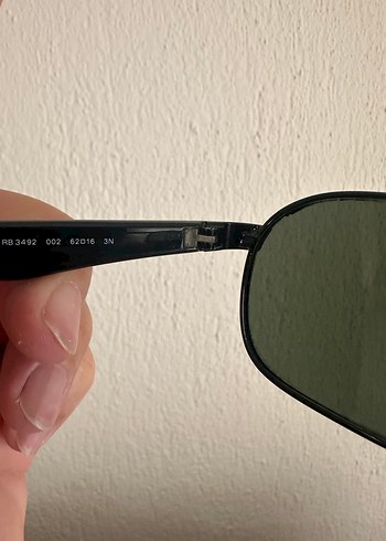 Ray-Ban Minimalist Siyah Erkek Güneş Gözlüğü - Görsel 5