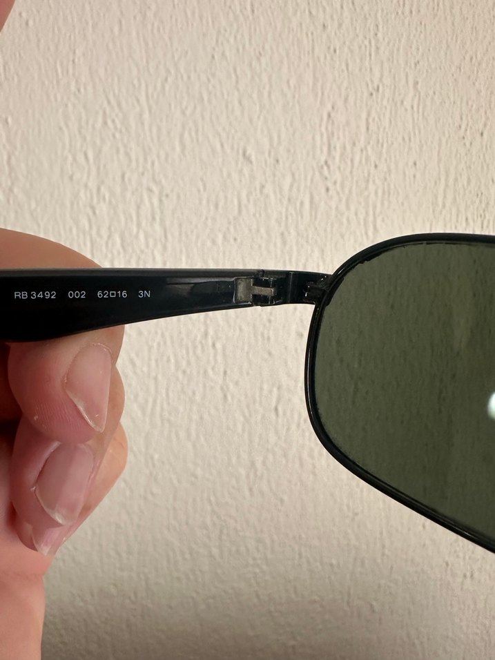 Ray-Ban Minimalist Siyah Erkek Güneş Gözlüğü - Görsel 5