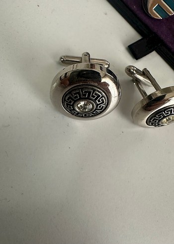 Erkek Çok Renkli Modern Kol Düğmeleri Seti - Görsel 2