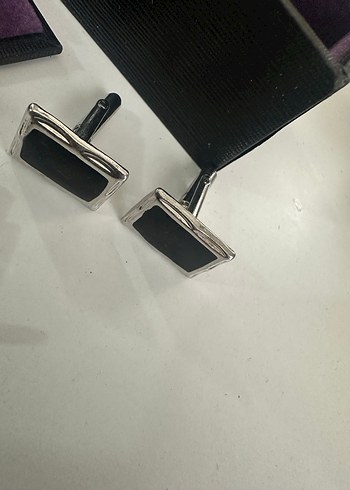 Erkek Çok Renkli Modern Kol Düğmeleri Seti - Görsel 5