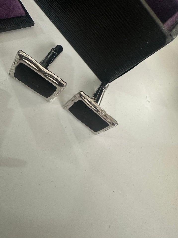 Erkek Çok Renkli Modern Kol Düğmeleri Seti - Görsel 5