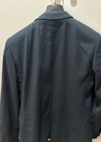 Gri Düğmeli Erkek Ofis Takım Ceketi - Görsel 3