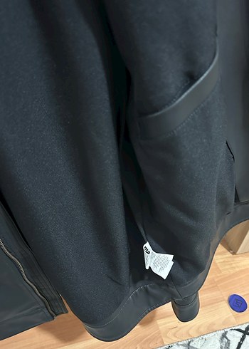 Erkek Siyah Deri Biker Ceket - Görsel 7