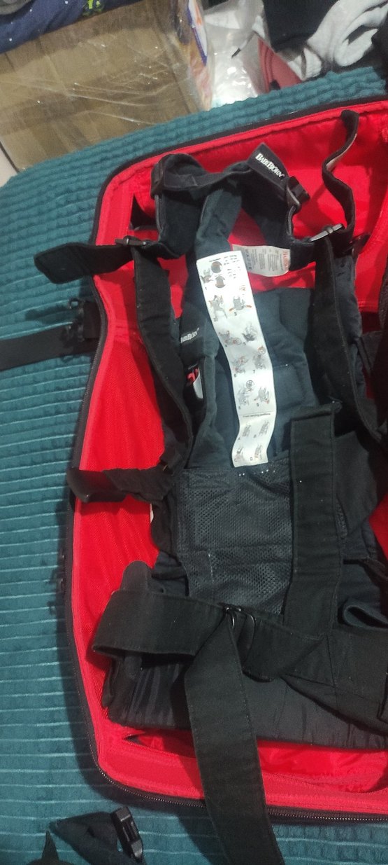 Siyah BabyBjörn Bebek Taşıyıcı - Görsel 2