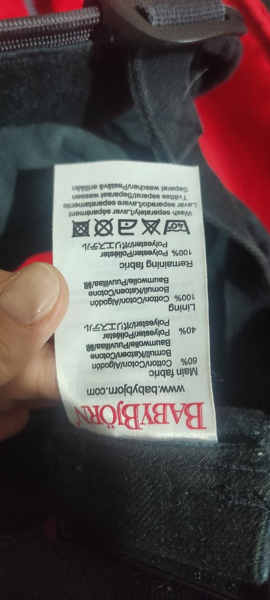 Siyah BabyBjörn Bebek Taşıyıcı - Görsel 4