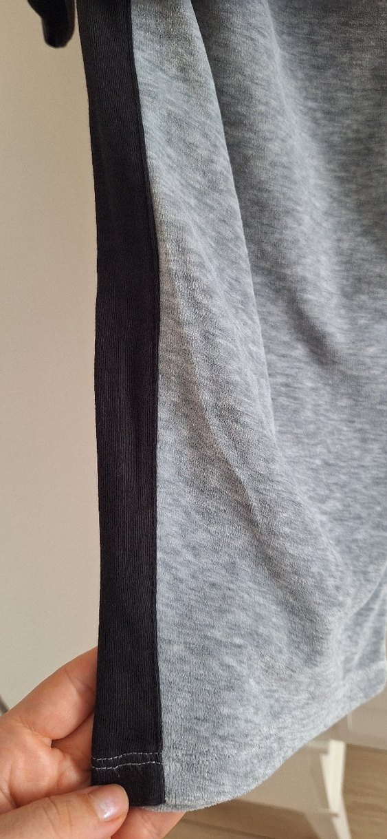 Gri Fermuarlı Eşofman Takımı - Görsel 2