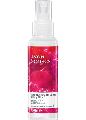 Avon Senses Raspberry Delight 100 ml Vücut Spreyi