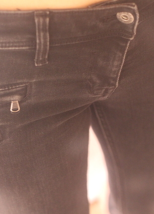 H&M Siyah Denim Pantolon