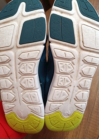 Erkek Çocuk Mavi Cırtlı Spor Ayakkabı - Görsel 4