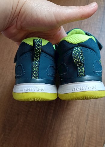 Erkek Çocuk Mavi Cırtlı Spor Ayakkabı - Görsel 5