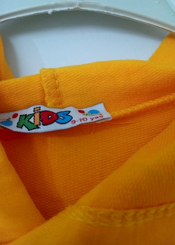 Sarı Kapüşonlu PARIS Baskılı Sweatshirt - Görsel 2