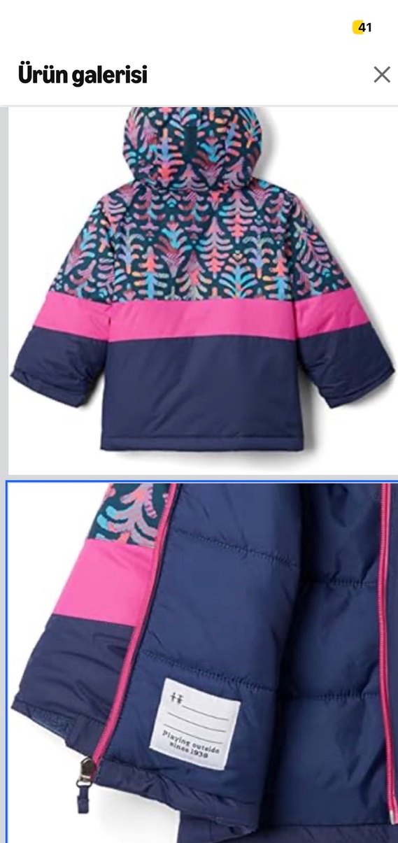 Columbia horizon lite kız çocuk mont - Görsel 2