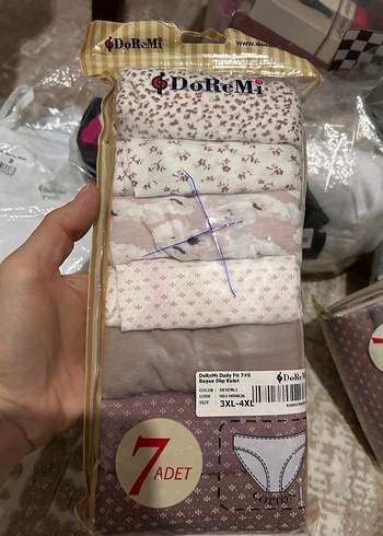 Doremi daily fit 7li iç çamaşırı - Görsel 2