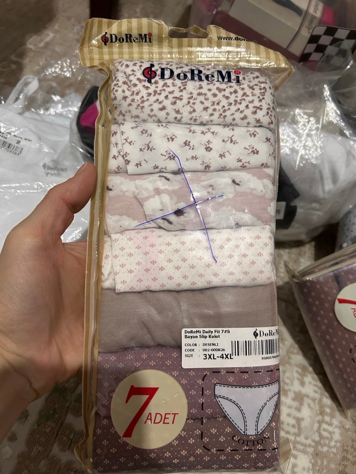 Doremi daily fit 7li iç çamaşırı - Görsel 2