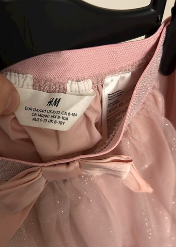 Pudra Pembe Kız Çocuk tül Etek - Görsel 4