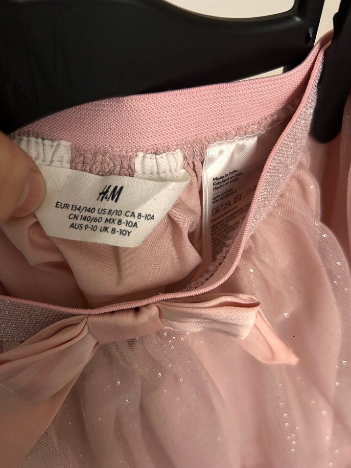 Pudra Pembe Kız Çocuk tül Etek - Görsel 4