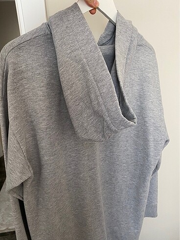 l Beden gri Renk Bershka sweatshirt elbise