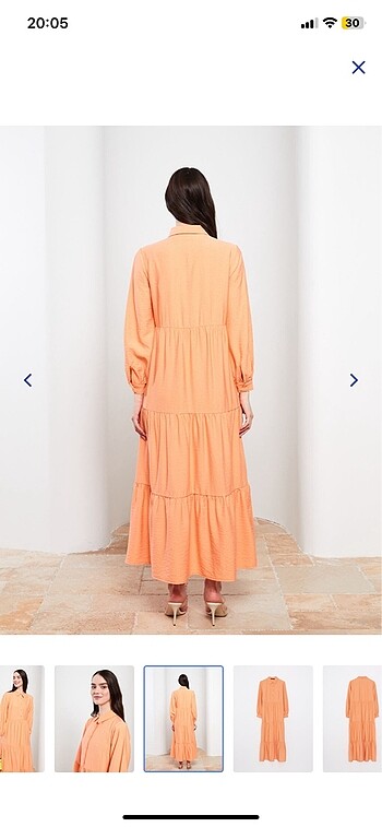 LC Waikiki Lcw modest uzun elbise