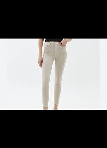 Krem jean - Görsel 2