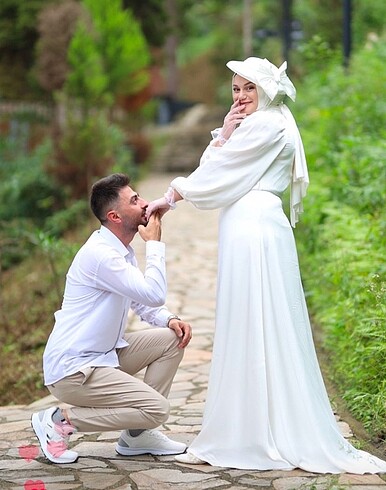 Nikah elbisesi 36 beden