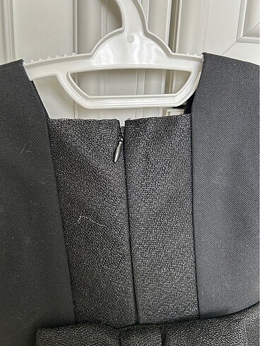 Siyah ışıltılı kız bebek abiye elbise 1-2 yaş - Görsel 5