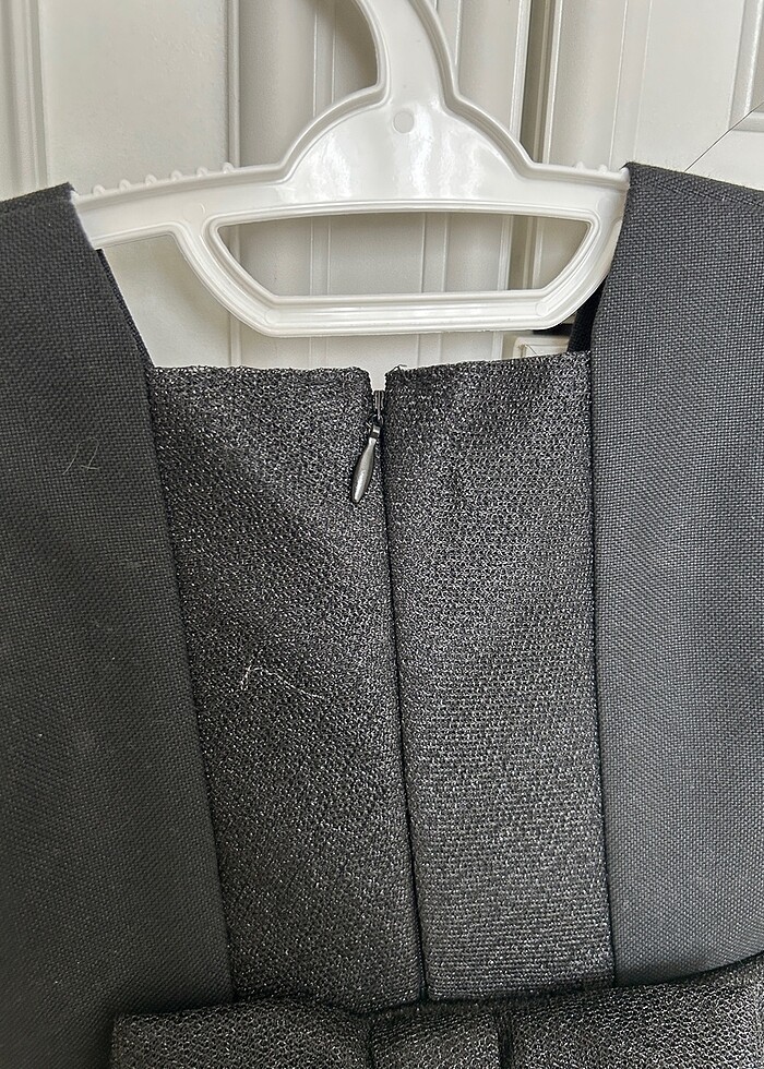 Siyah ışıltılı kız bebek abiye elbise 1-2 yaş - Görsel 5