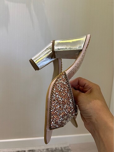 Yeni gelin terliği taşlı - Görsel 6