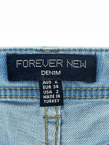 34 Beden mavi Renk Vintage Love Jean / Kot %70 İndirimli.