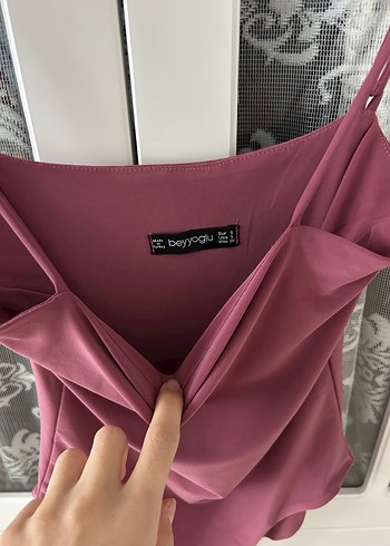 Beyoğlu Butik İnce Askılı Bluz