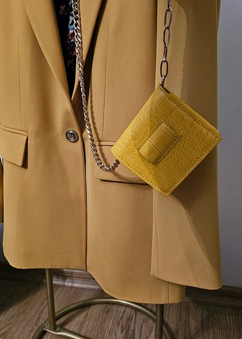 Beymen Club Beymen Club hardal blazer + Ipekyol çanta