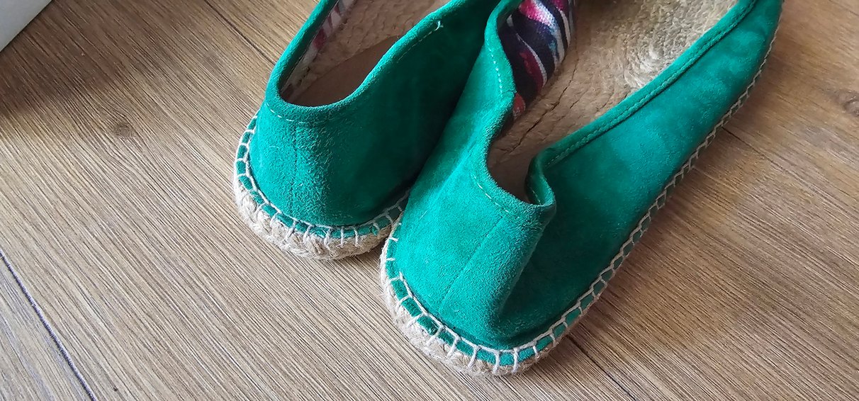 Nine West Yeşil Süet Espadril / 40 numara - Görsel 3