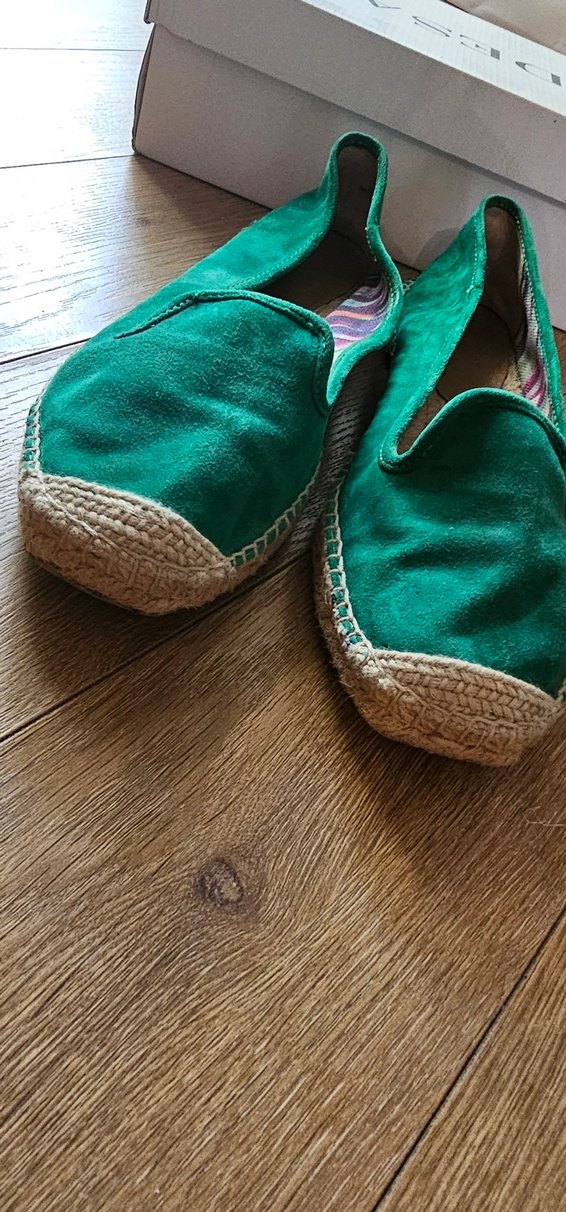 Nine West Yeşil Süet Espadril / 40 numara - Görsel 4