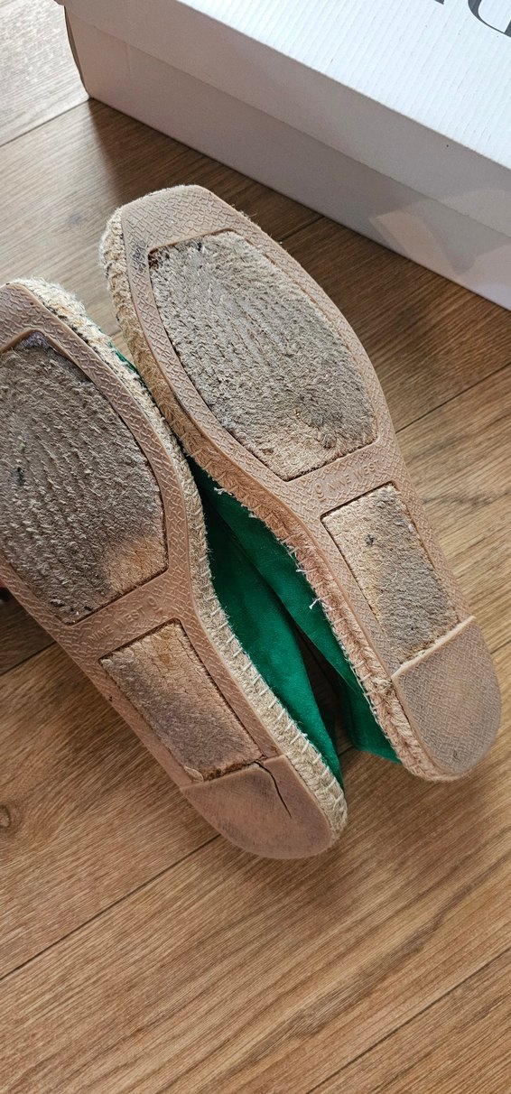 Nine West Yeşil Süet Espadril / 40 numara - Görsel 2