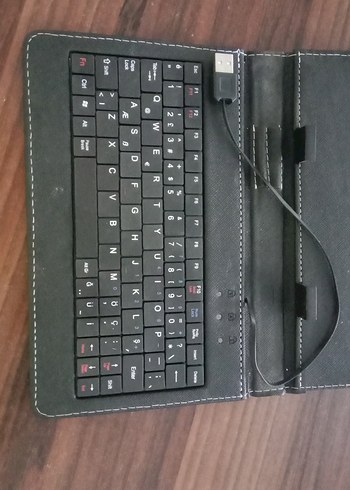 Klavyeli USP girişli tablet kılıfı max 9" - Görsel 2