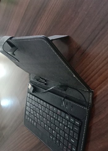 Klavyeli USP girişli tablet kılıfı max 9" - Görsel 7