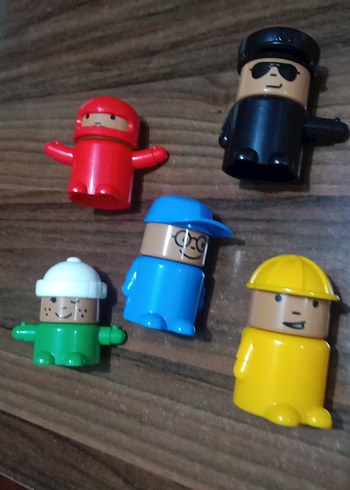 Renkli Lego Figür Seti