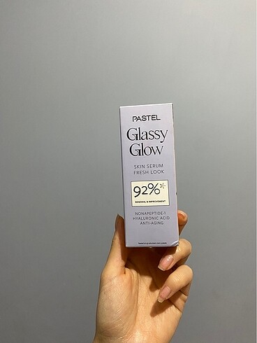Pastel glassy glow