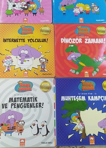 Kral Şakir İlk Okuma Kitapları Seti