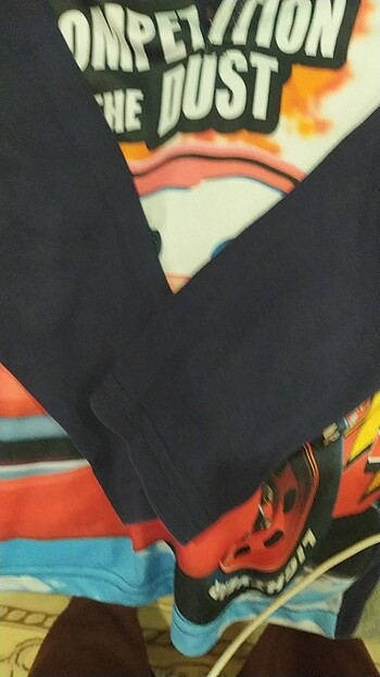 6 Yaş Beden erkek çocuk pijama takımı