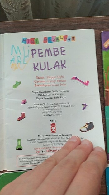 Beden Renk 1.sınıf okuma kitabı