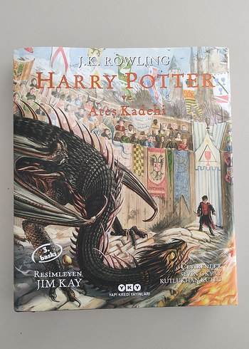 Harry Potter ve Ateş Kadehi Resimli Özel baskı