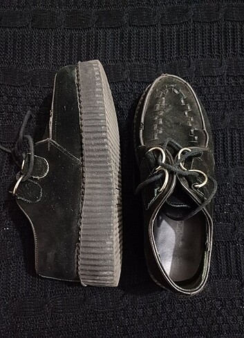 37 Beden Creepers Gothic Punk Ayakkabı