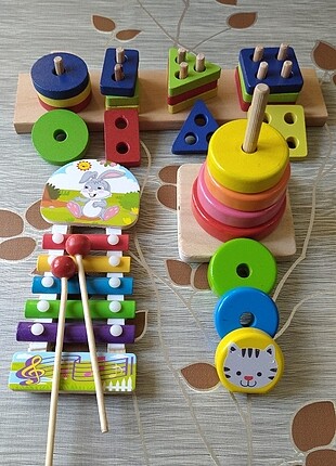 Eğitici Ahşap Süper Set 1+