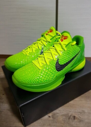 43 Beden yeşil Renk Nike Kobe 6 Grinch