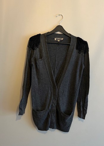 IPEKYOL gri triko hırka - Görsel 8