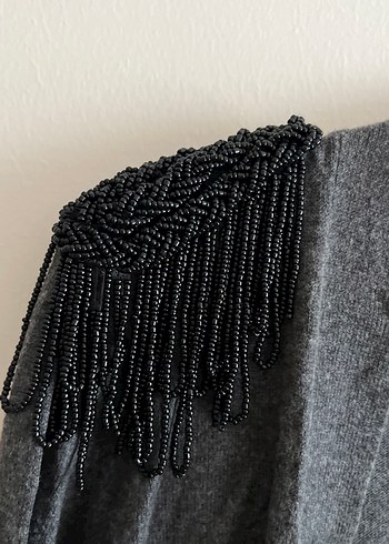 IPEKYOL gri triko hırka - Görsel 4