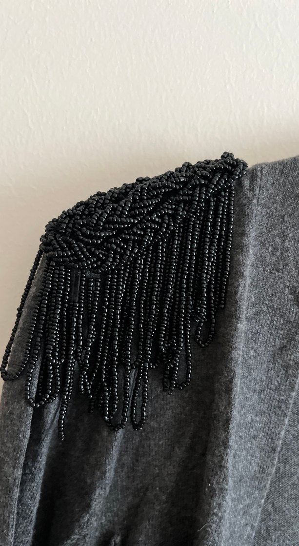 IPEKYOL gri triko hırka - Görsel 4