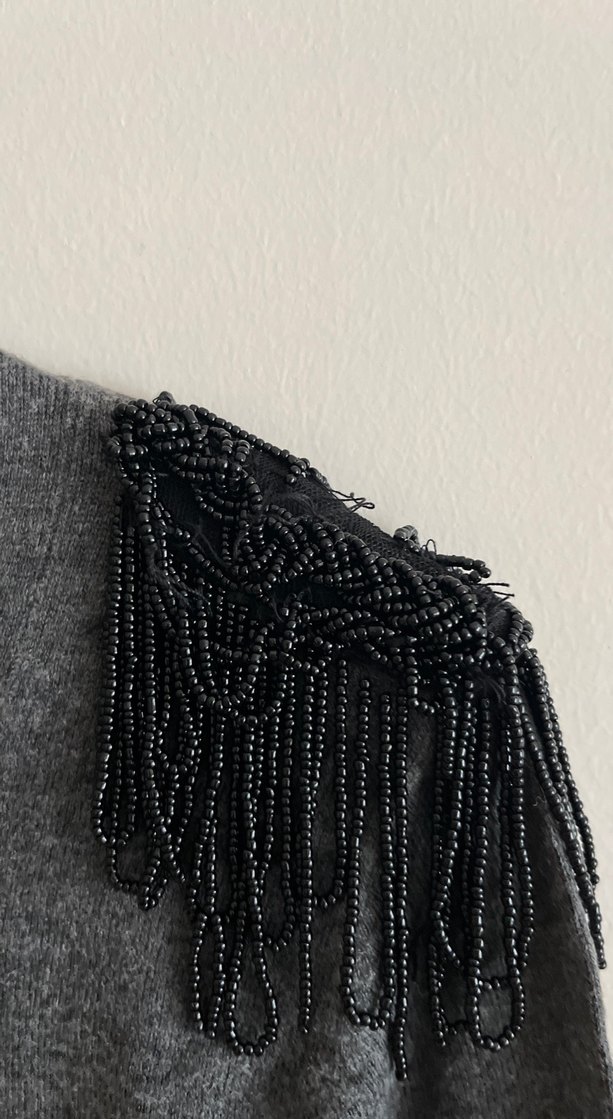 IPEKYOL gri triko hırka - Görsel 5