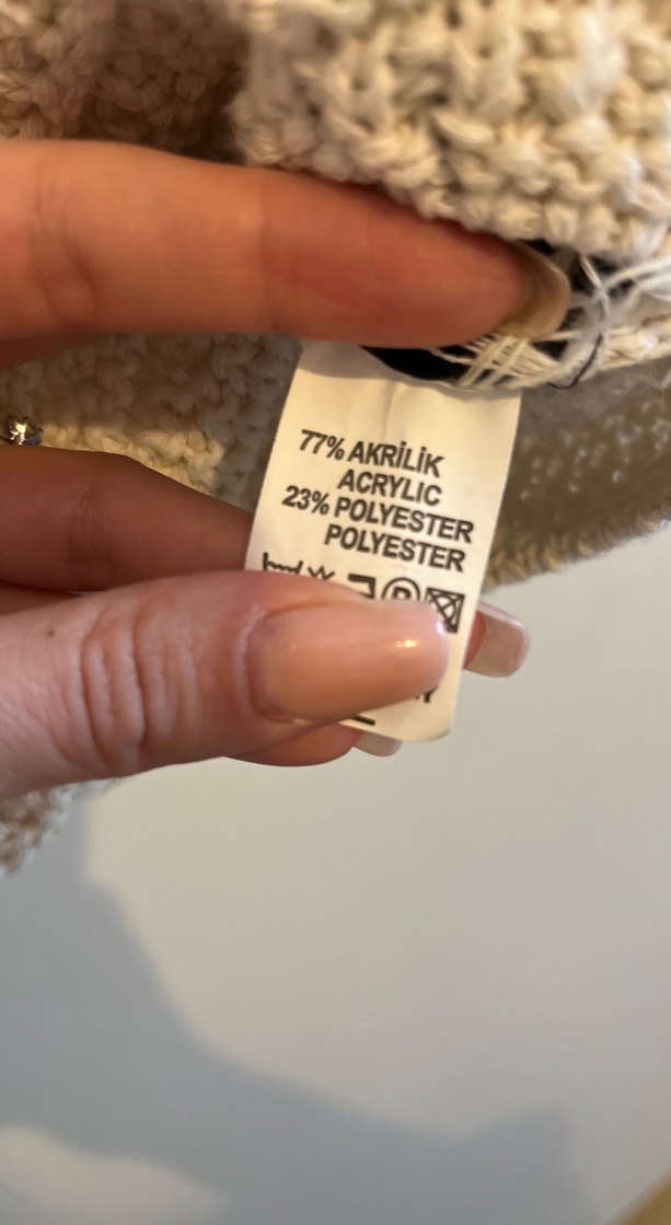 Kısa Kollu Çizgili Triko Kadın Kazak - Görsel 3